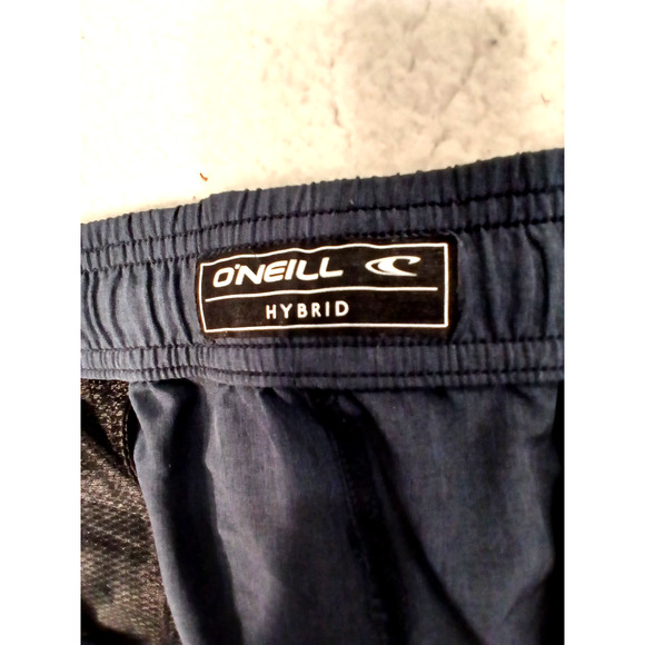 ONeill Hybrid Swim Shorts BIg Mens Sz XXXL Gray Chino Beach Travel Boho Trunks - Picture 8 of 16